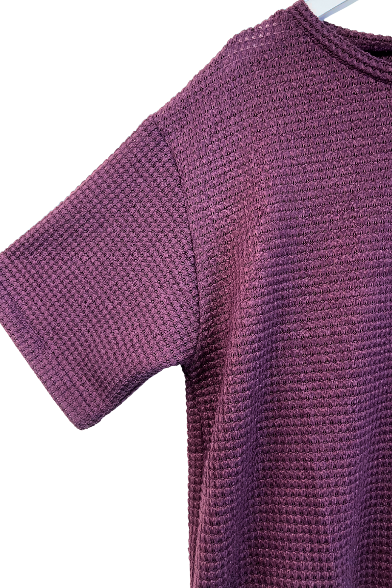 T-SHIRT PUNTO BUBBLE UVA