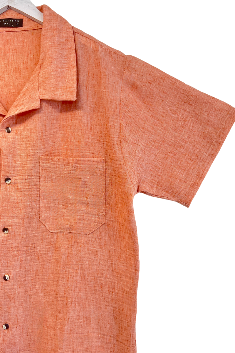 CAMISA RELAXED MELOCOTÓN