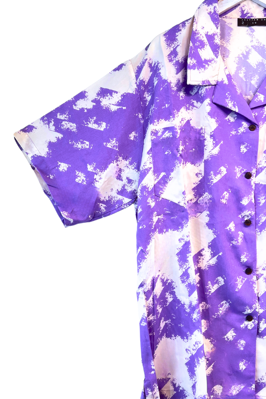 CAMISA PLAYA PÚRPURA