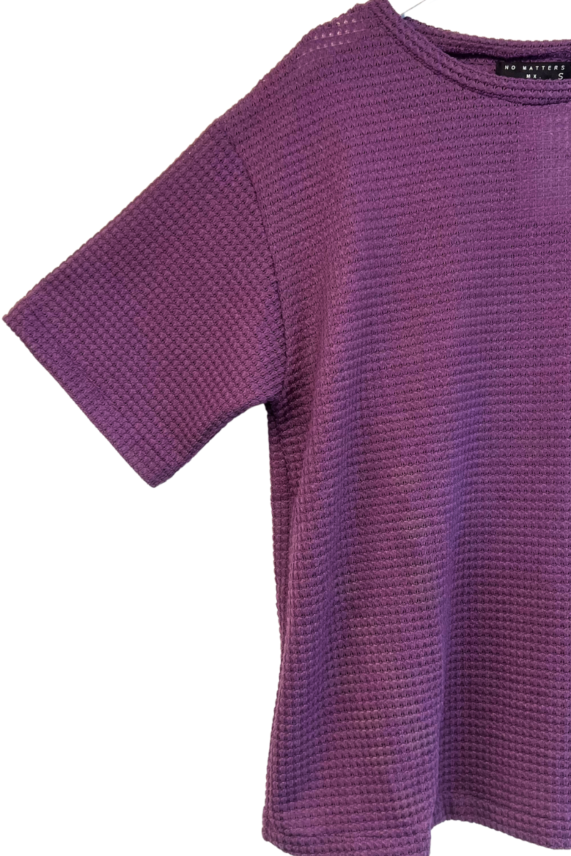 T-SHIRT PUNTO BUBBLE UVA