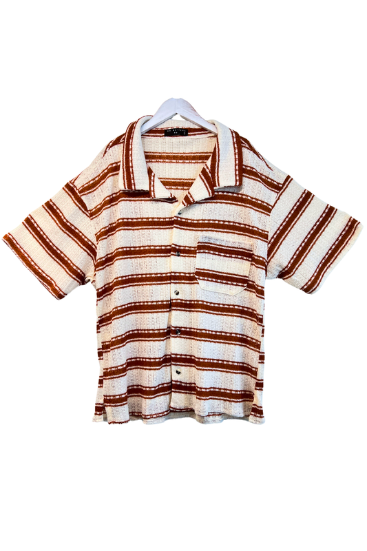 CAMISA CROCHET LADRILLO