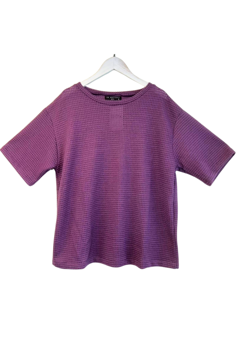 T-SHIRT PUNTO BUBBLE UVA